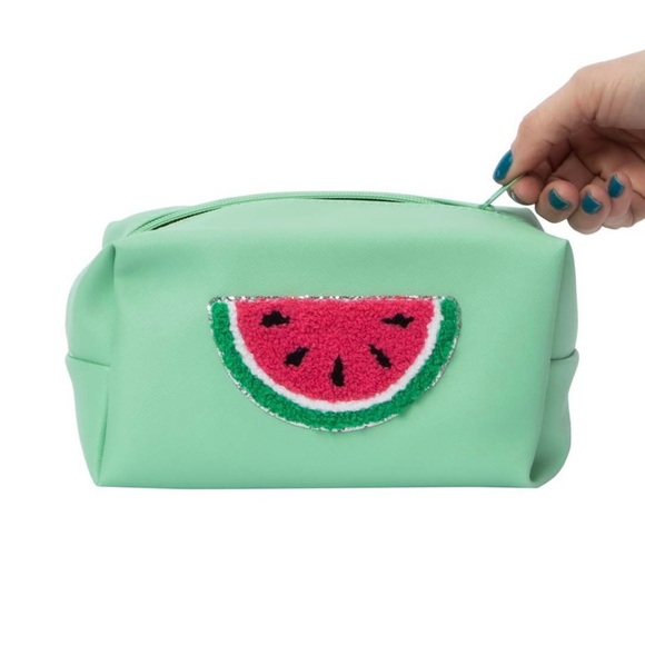 Green Watermelon Cosmetic Bag - Unisex - Picture 4 of 6